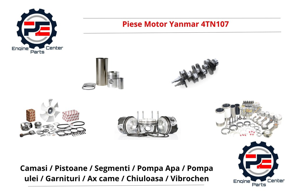 Piese motoare Yanmar 4TN107