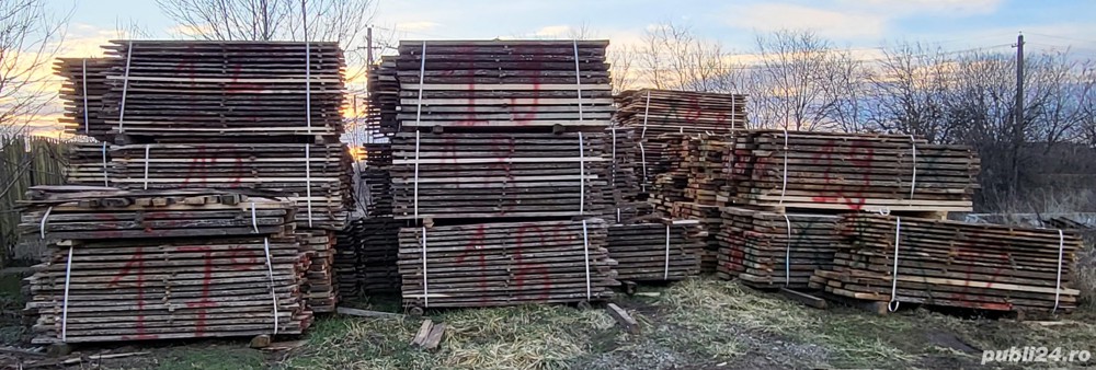 Cherestea USCATA in uscator tei si stejar in Suceava