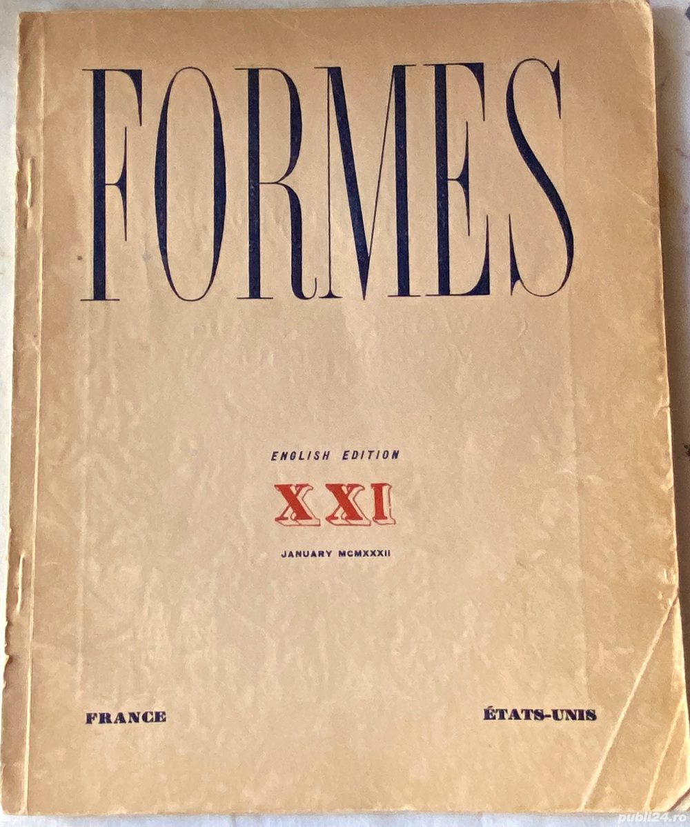 Revista Formes, 1932