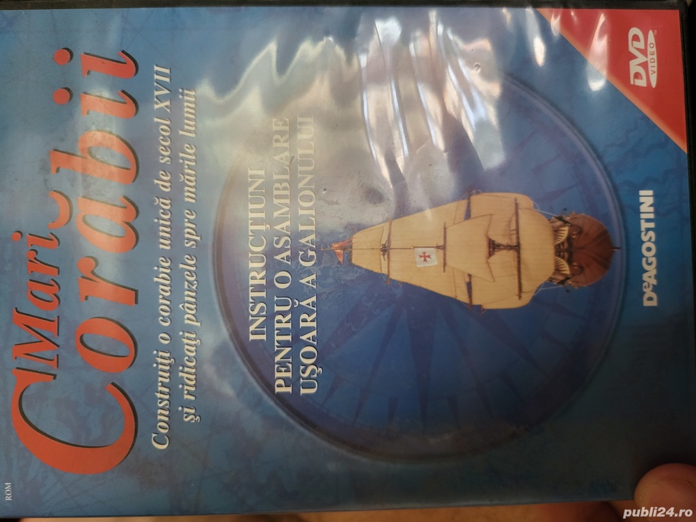 de vanzare jocuri pc,filme de desene animate si din colectia Mari corabii- Galionul