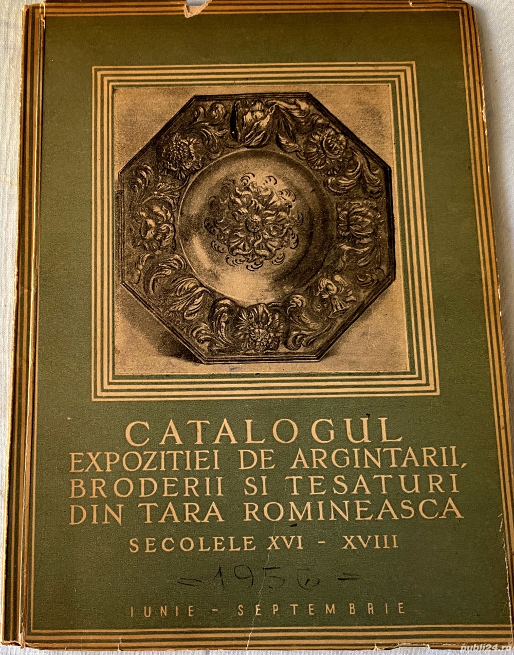 Catalogul Expozitiei de Argintarii, 1950