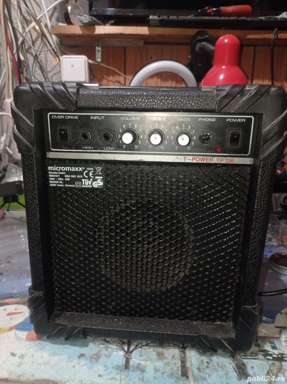 amplificator chitara bass t-power tp125 