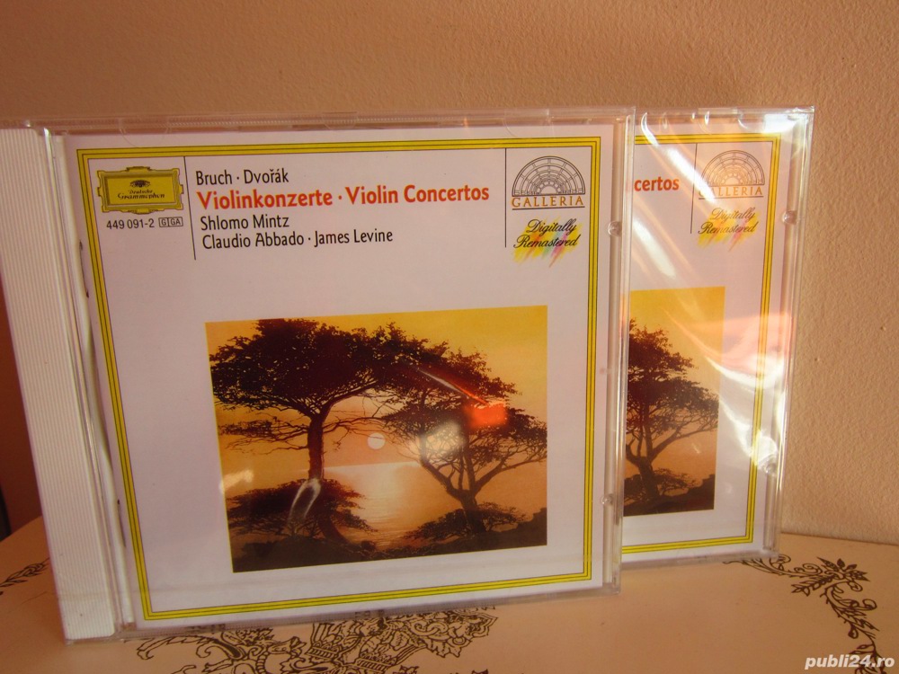 cd rar Concerte vioara Shlomo Mintz -Bruch,Dvorak,Abbado,Levin-Germany'87 nou