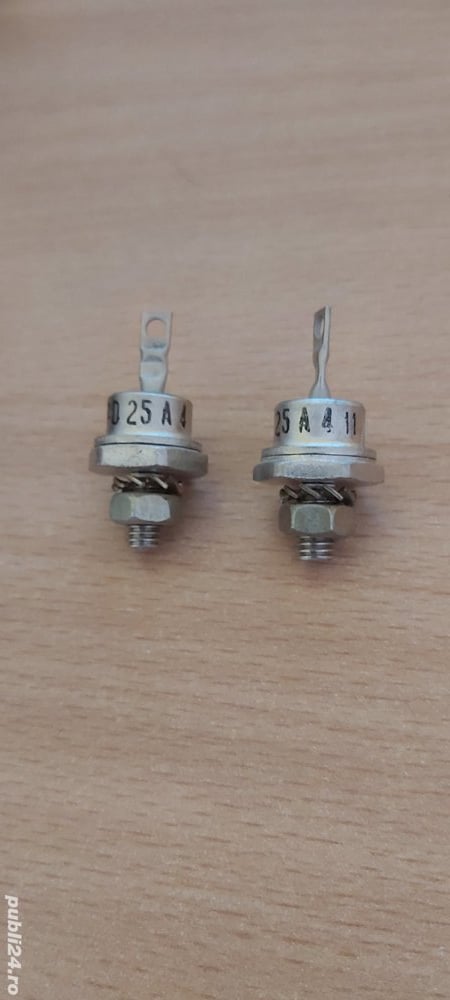 Dioda redresoare cu avalansa controlata, cu surub, 25A , 400V , D25 A4