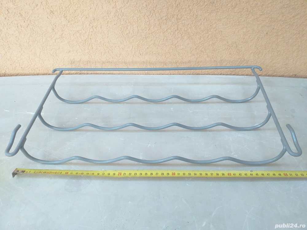 polita raft metalic suport sticle pentru frigider vitrina frigorifica