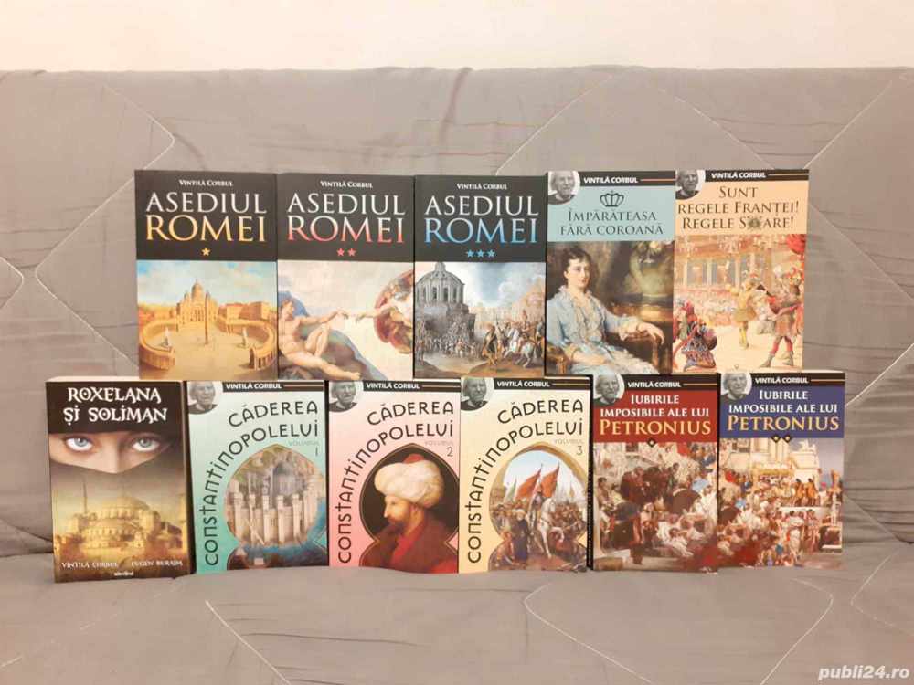 Vintila Corbul romane istorice (11 vol)
