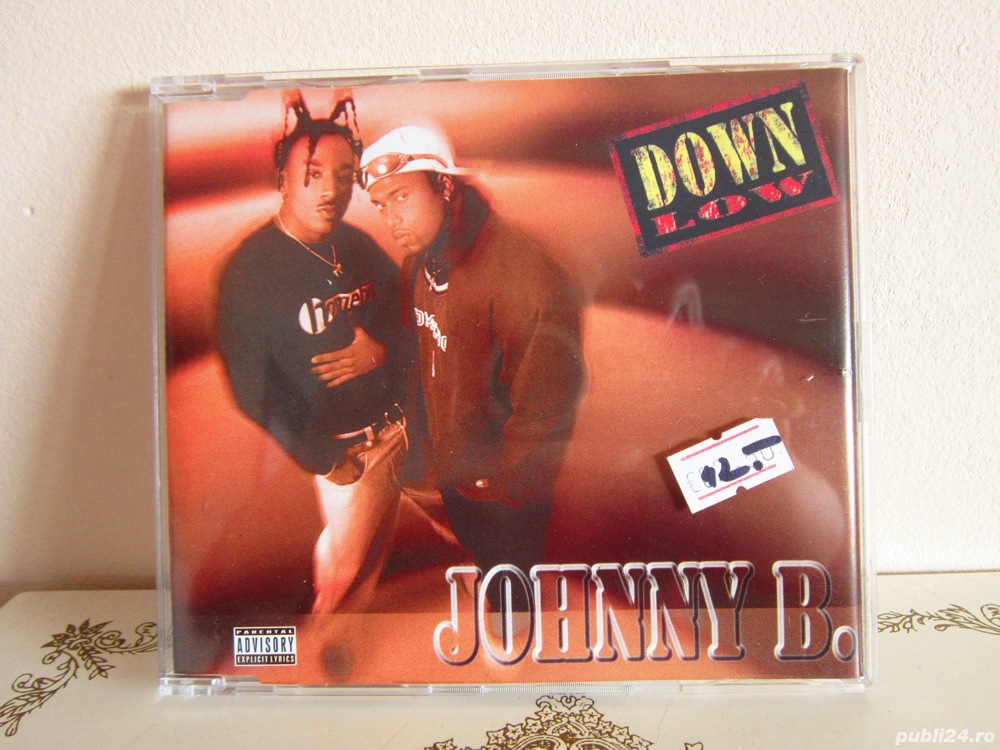 cd Down Low  - Johnny B. (Hip Hop, Pop Rap) Germany 1997 impecabil