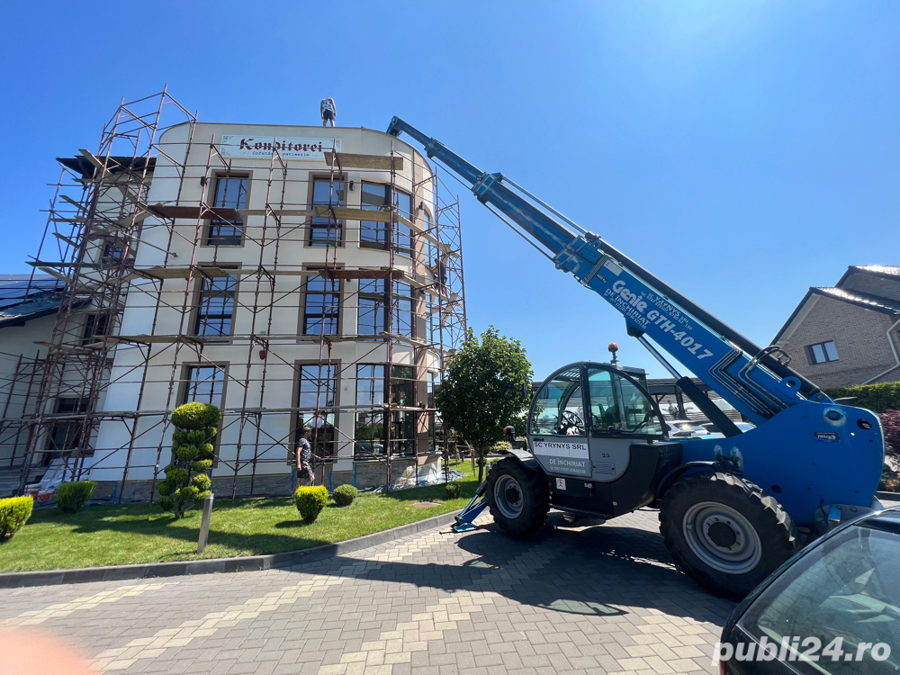 inchiriez nacela telescopica 25 metri roto  si 17 metri 