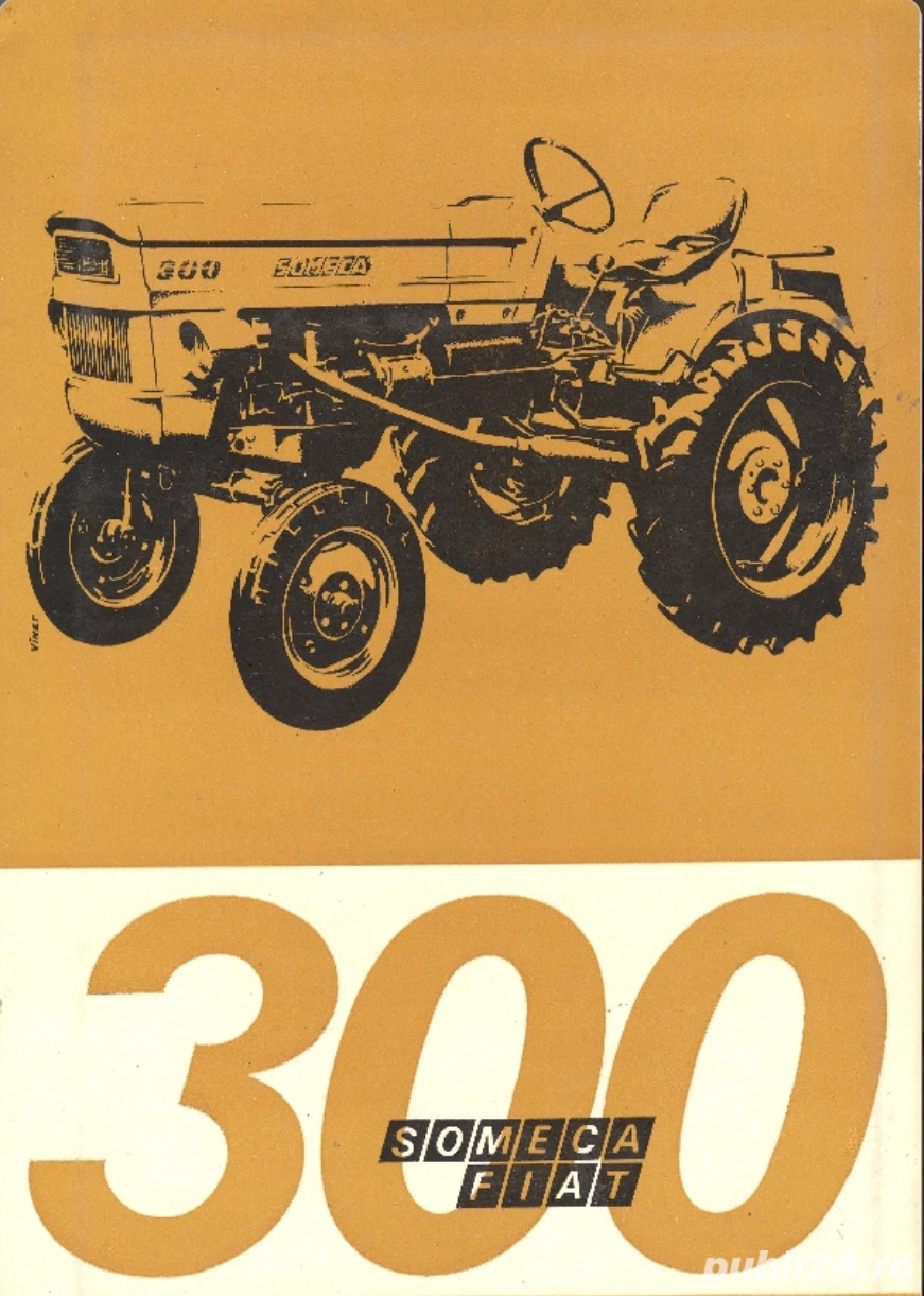 Manual tehnic de utilizare   intretinere pt. tractoare Fiat   Someca