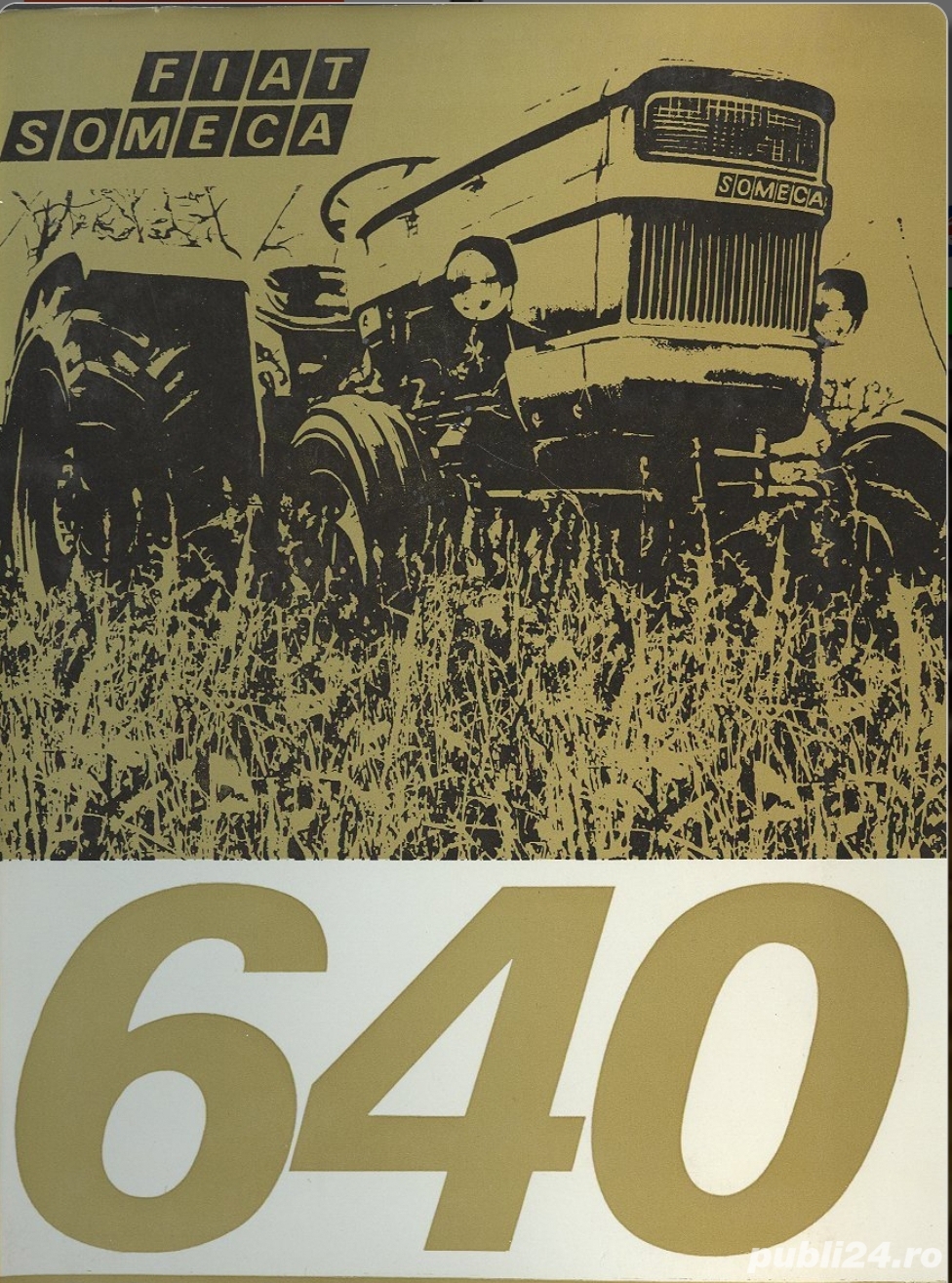 Manual tehnic de utilizare   intretinere pt. tractoare Fiat   Someca