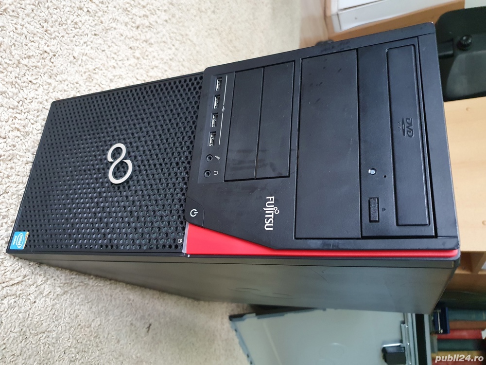 PC unitate Workstation Fujitsu P720 i5 4590 8Gb Ram HDD 500Gb ,