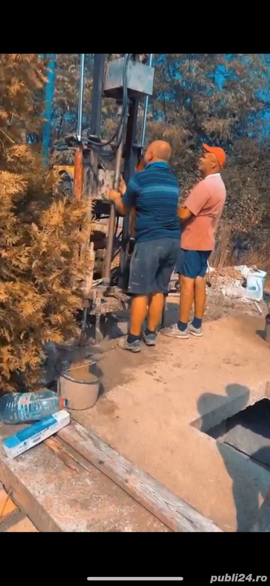 Foraje puturi apa, de adancime medie sau adancime mare, denisipari etc