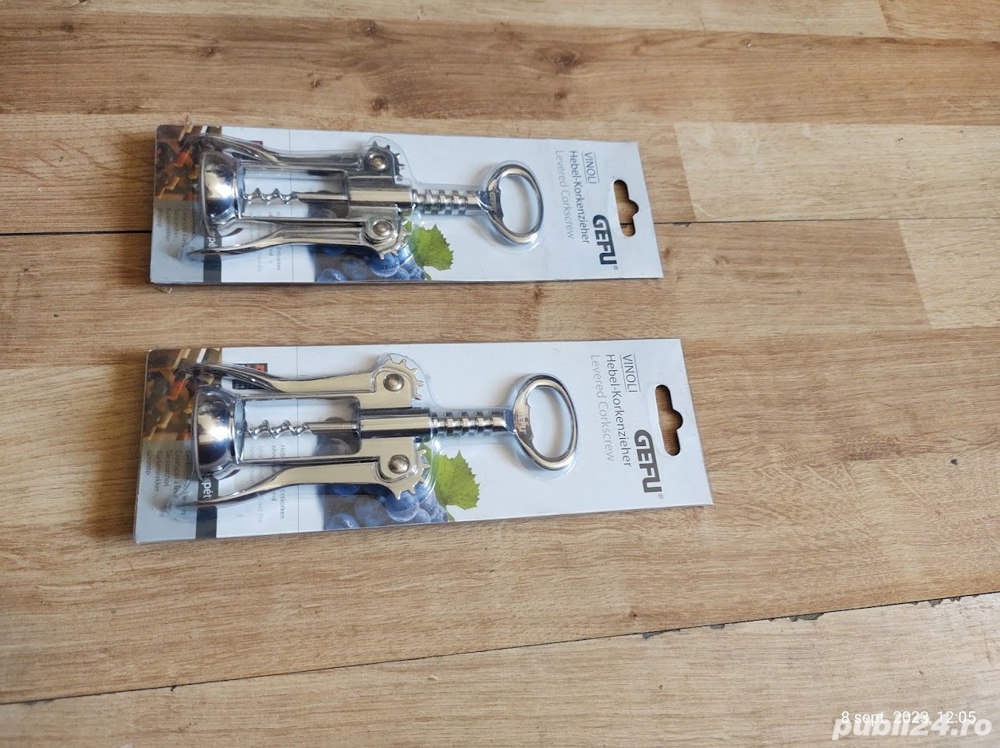 Tirbușon Vinoli GEFU,(Super Ofertă).