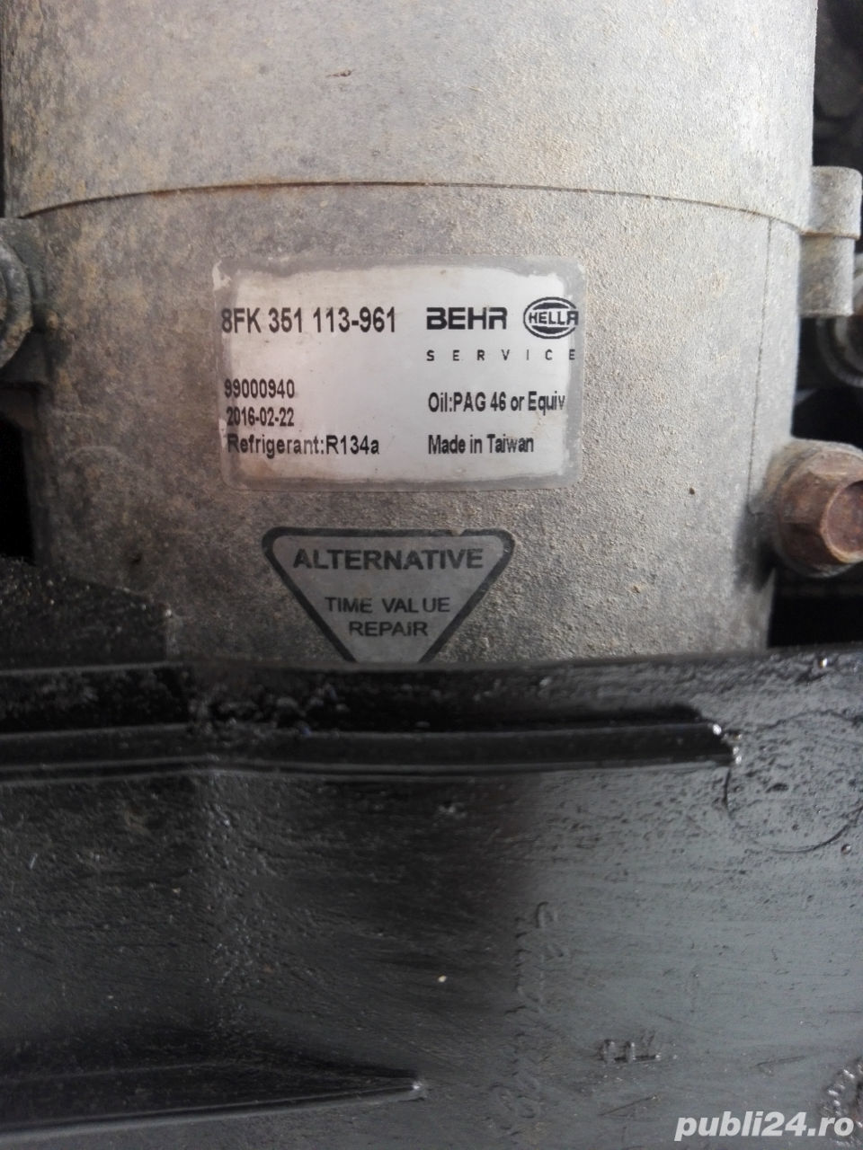 Compresor clima a/c Ford Focus 2 benzina 1.6