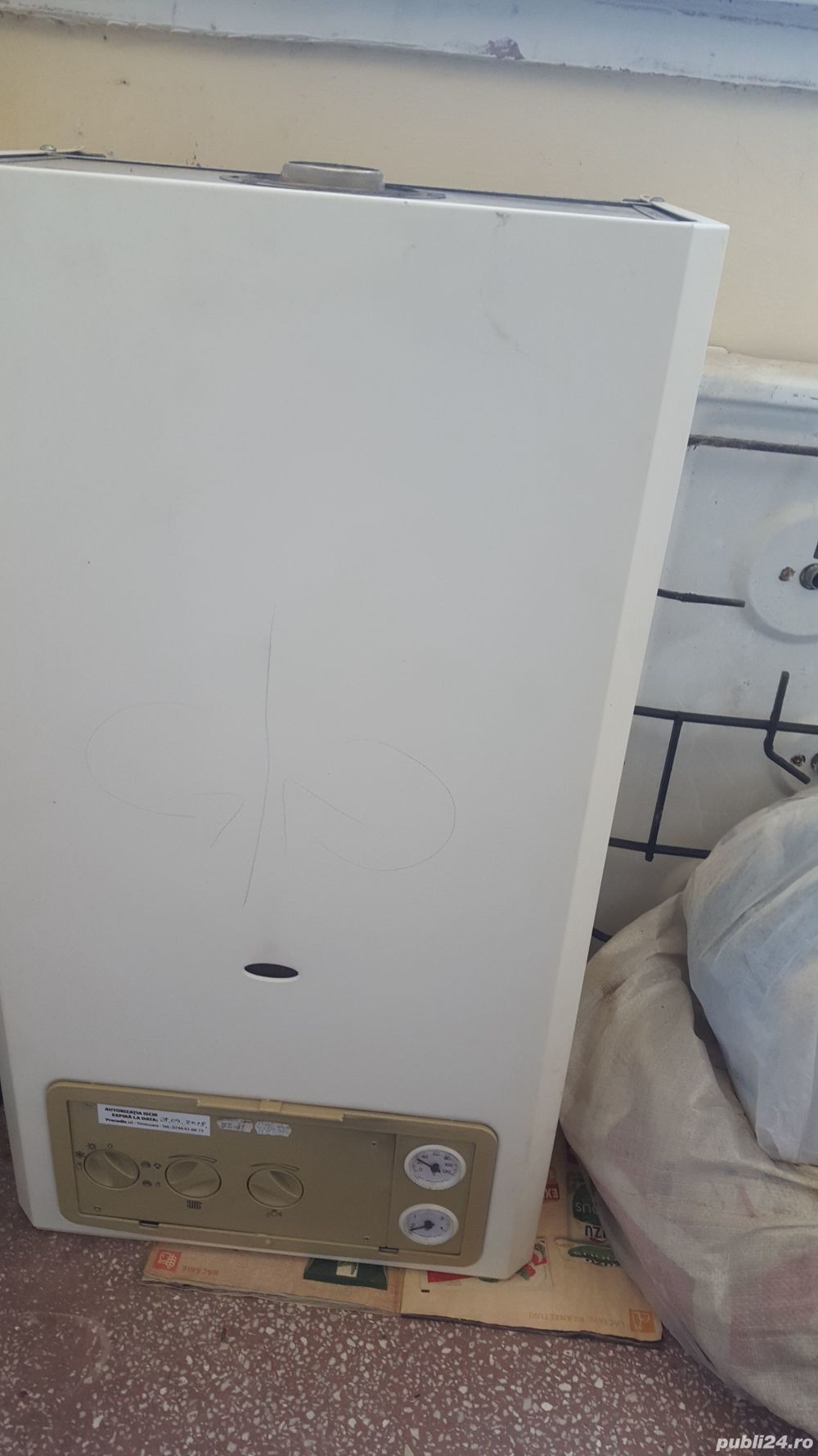 Vand centrala termica Arca cu toate accesoriile (cos etc)