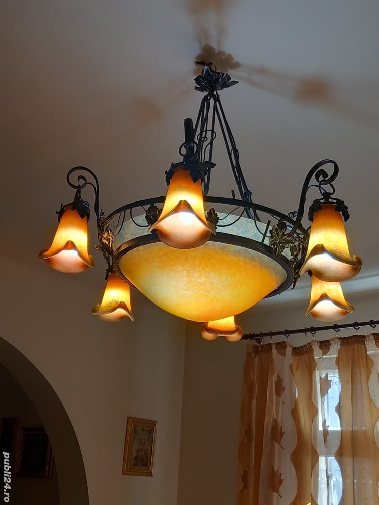 Lustre unicat, lucrata manual