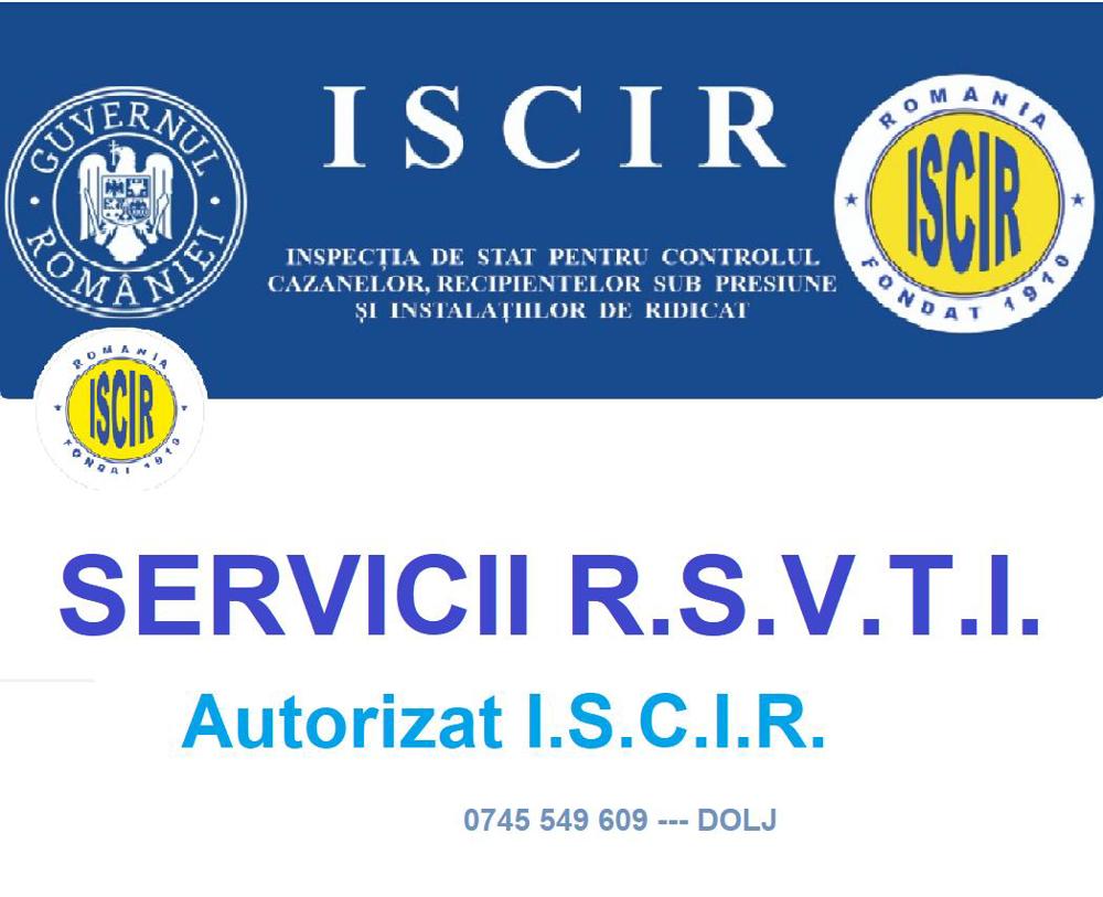 Servicii operator R.S.V.T.I. autorizat I.S.C.I.R.