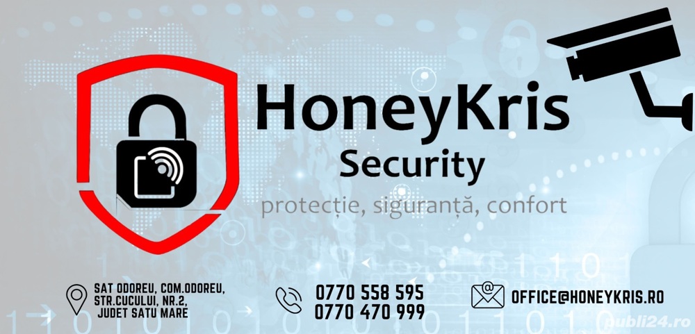 Sisteme de alarma, supraveghere video, avertizare la incendiu