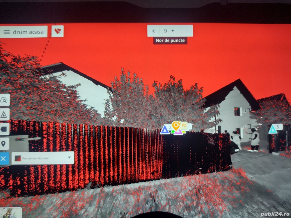 Scanare 3D cu scaner TrimblenX7