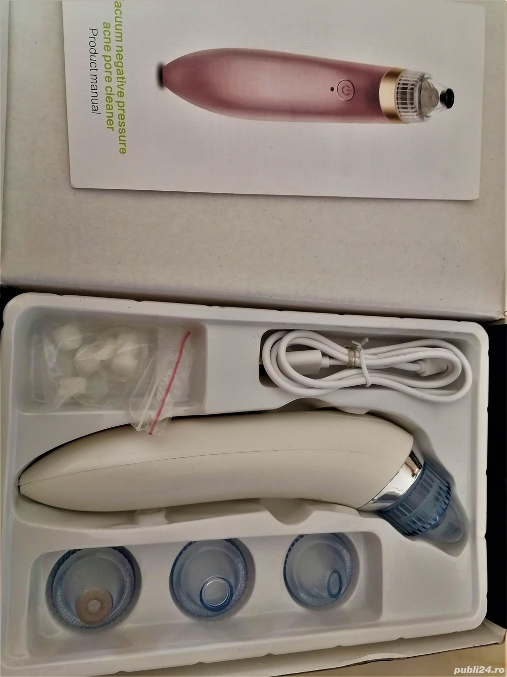 Aparatul impotriva punctelor negre,de grasime,curatare ten, acnee