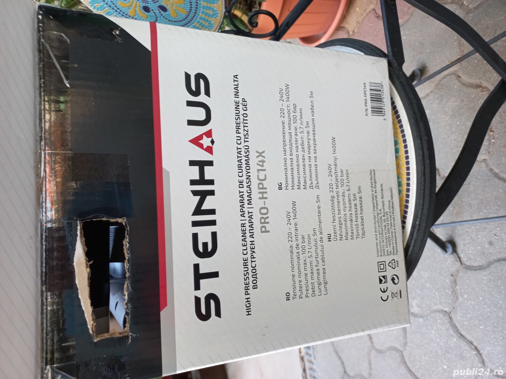 Aparat de spălat cu apa sub presiune 