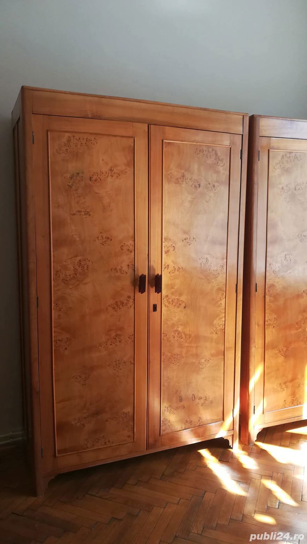 Dulapuri cu furnir de trandafir