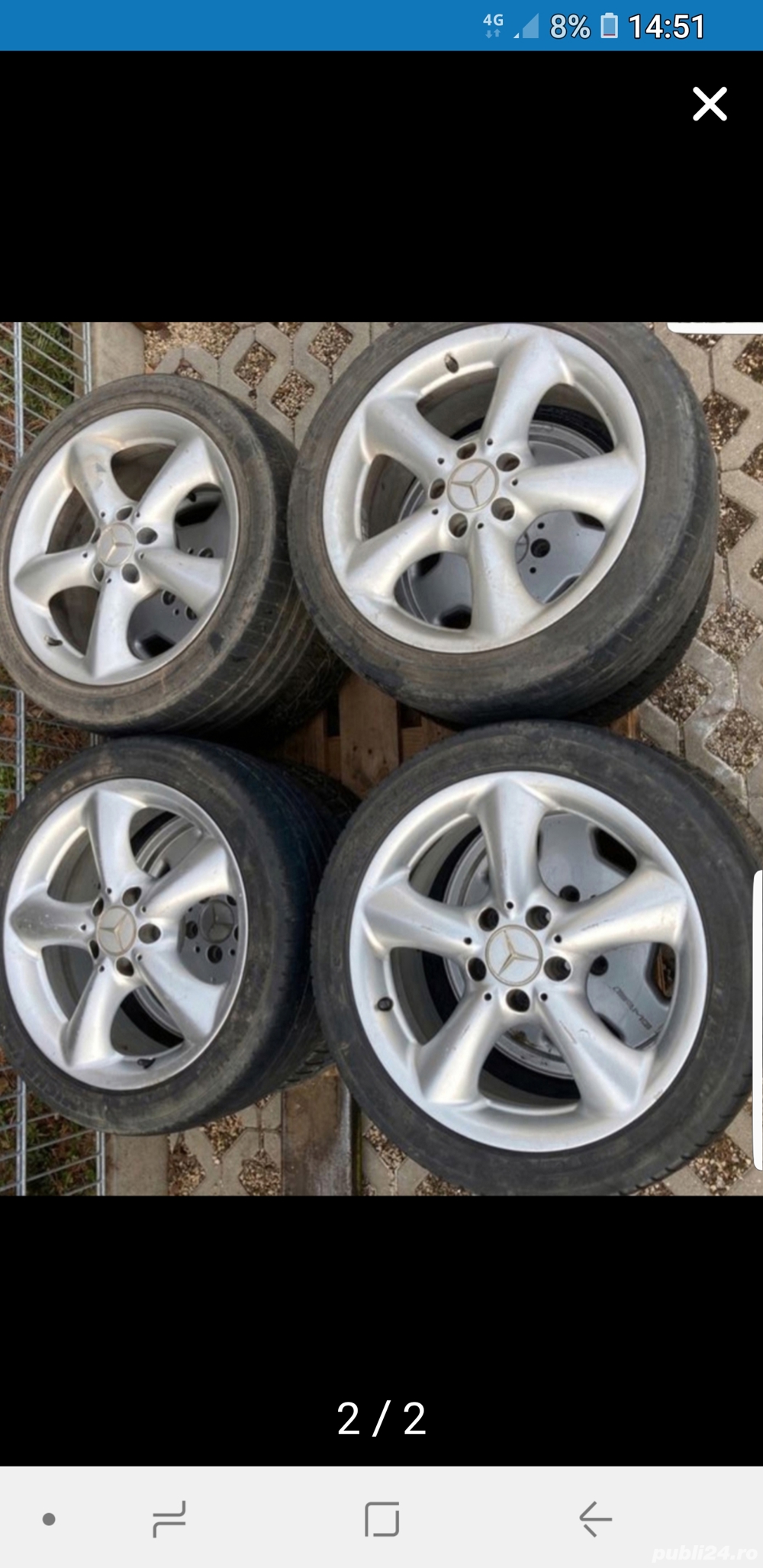 Jante Originale Mercedes 17