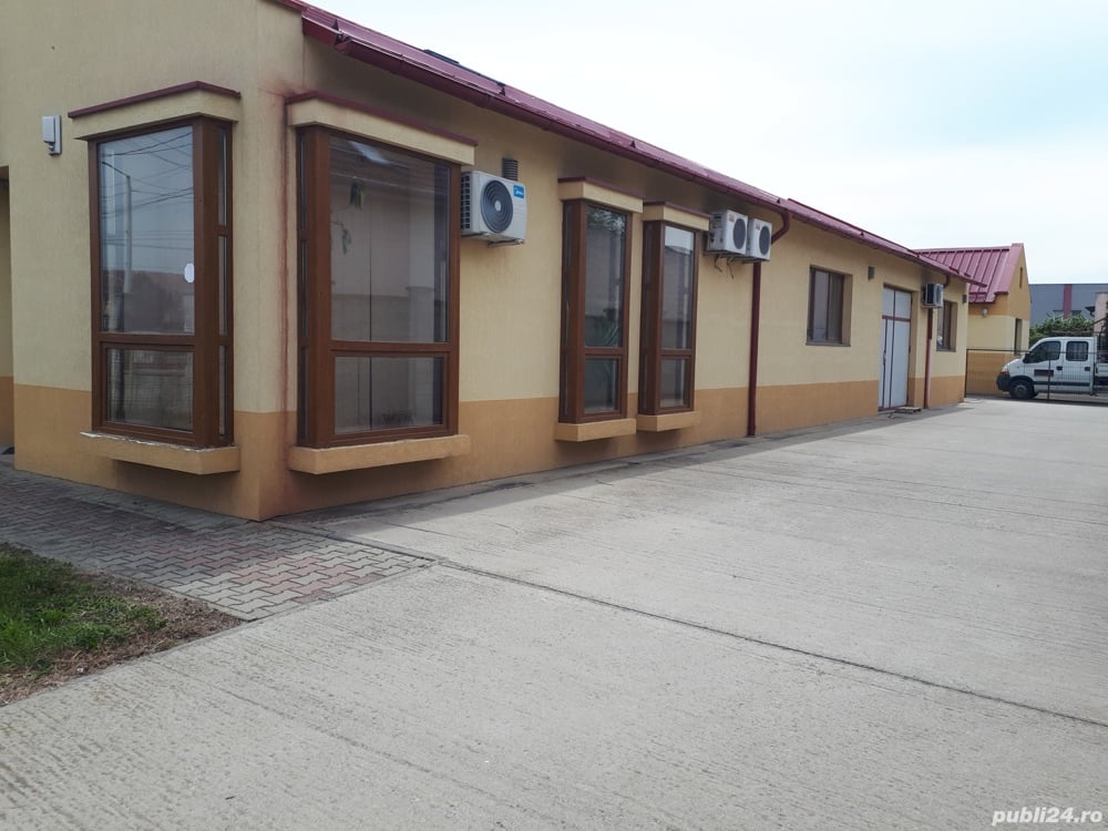 Proprietar, ofer spre inchiriere Spatiu cu S=295mp,format din Hala=245m.p.+ Depozit=50mp.Val=1850Eu