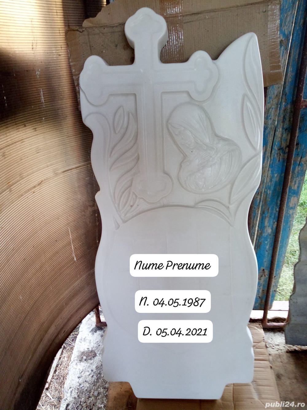 Cruce funerara Din mozaic