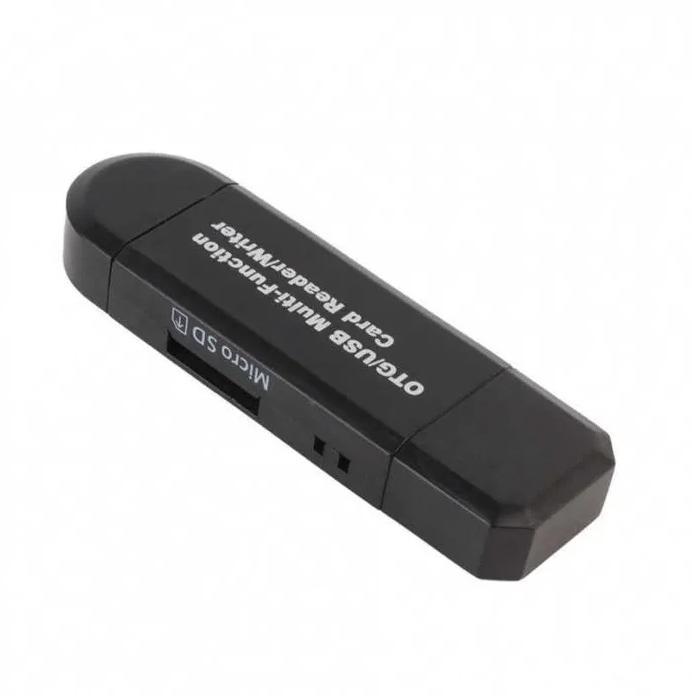USB SD Card Reader + Micro USB 2 in 1 Adaptor OTG