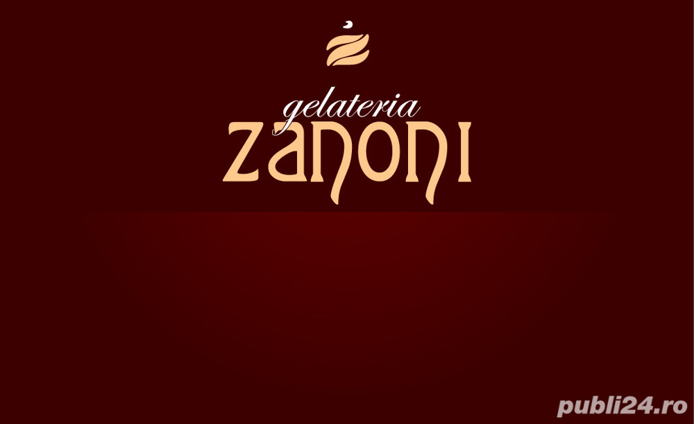 Gelateria Zanoni angajeaza ospatara cu norma intreaga sau part time