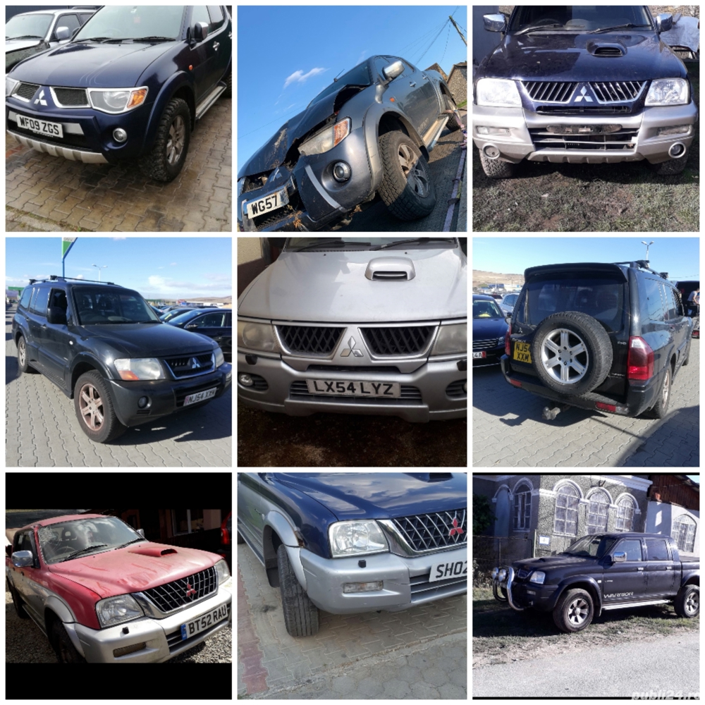 Dezmembrari piese Mitsubishi L200 Pajero Sport 2,5 Pajero sport 3000,pajero 3.2 did