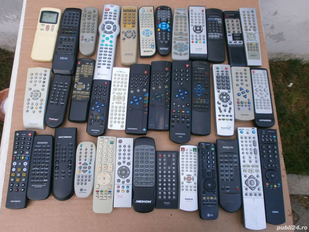 telecomenzi diverse sony,jvc,philips,pioneer, etc 