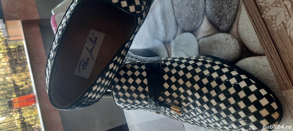 pantofi din piele naturala