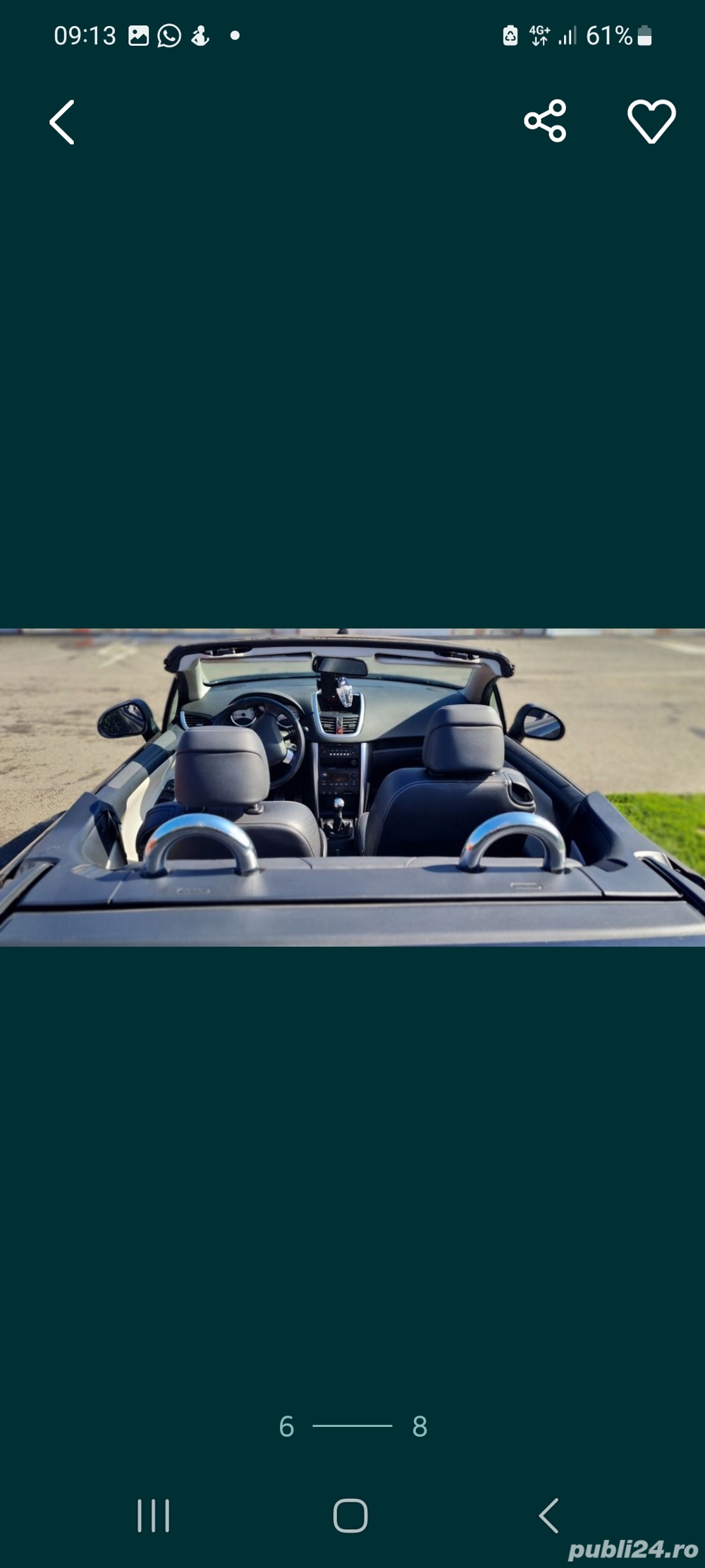 Peugeot 207CC, 1.6i-GPL,-2010