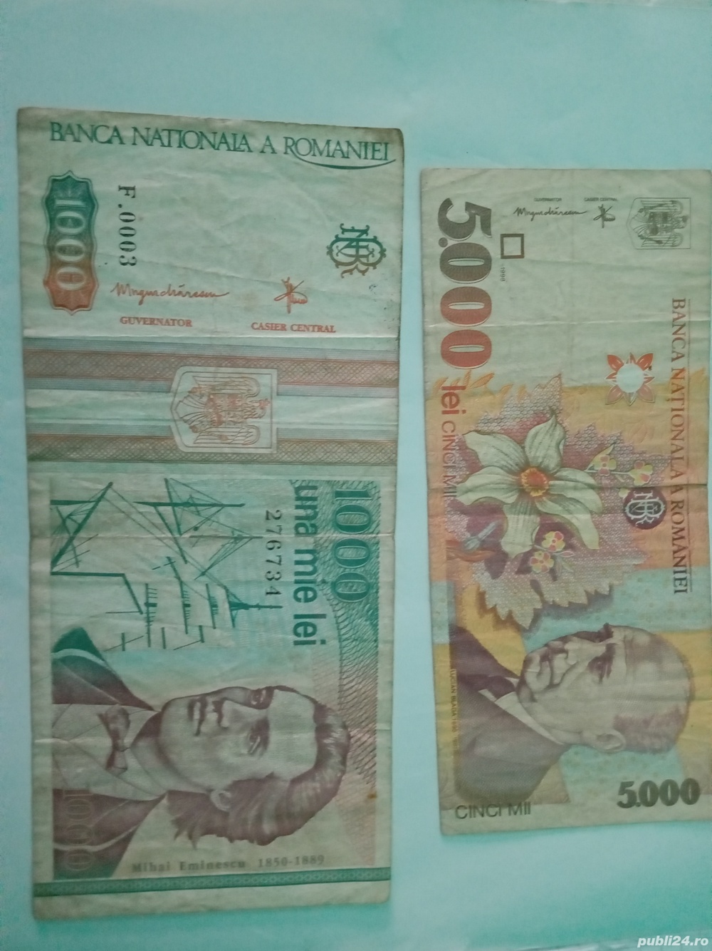 Vând bancnote vechi de colecție