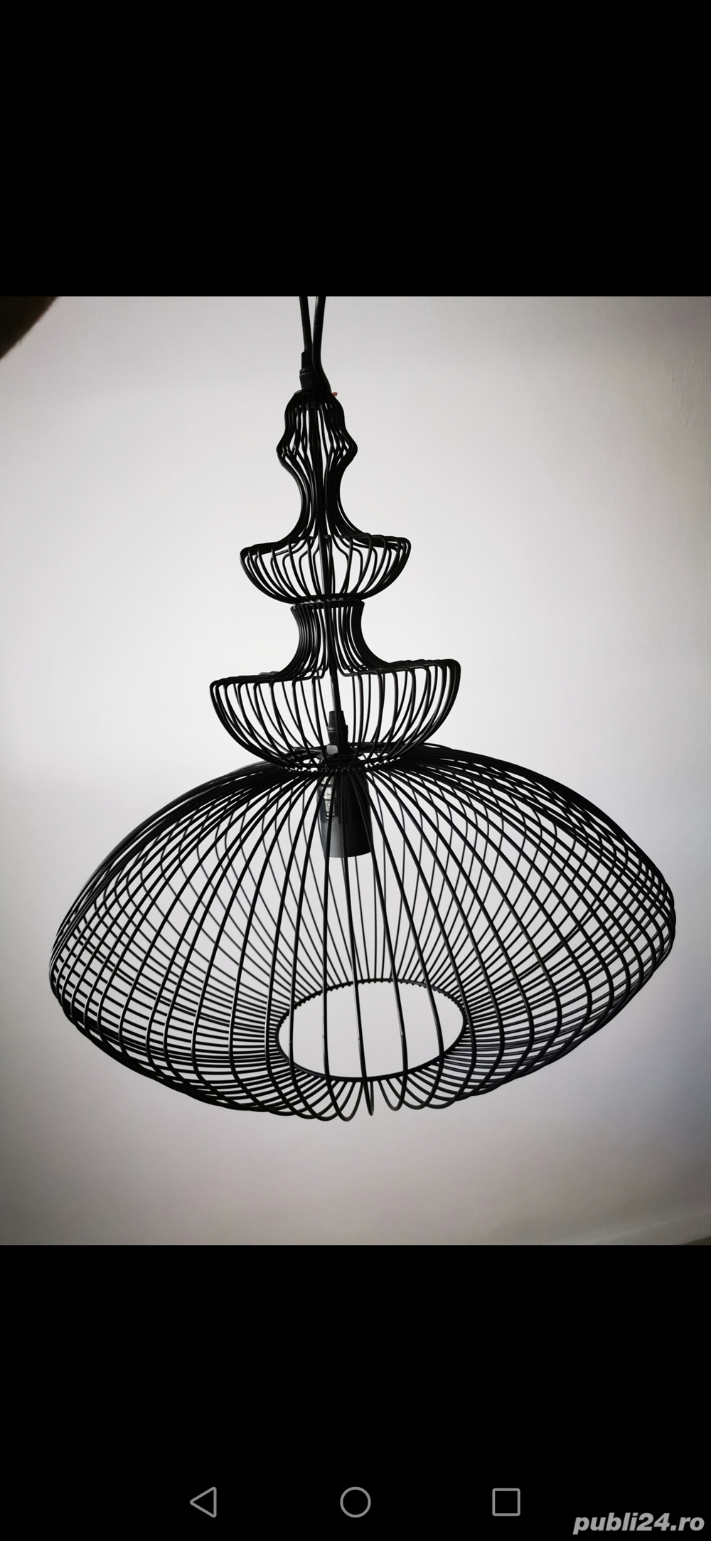 Vand lampadar lustra candelabru otel model deosebit