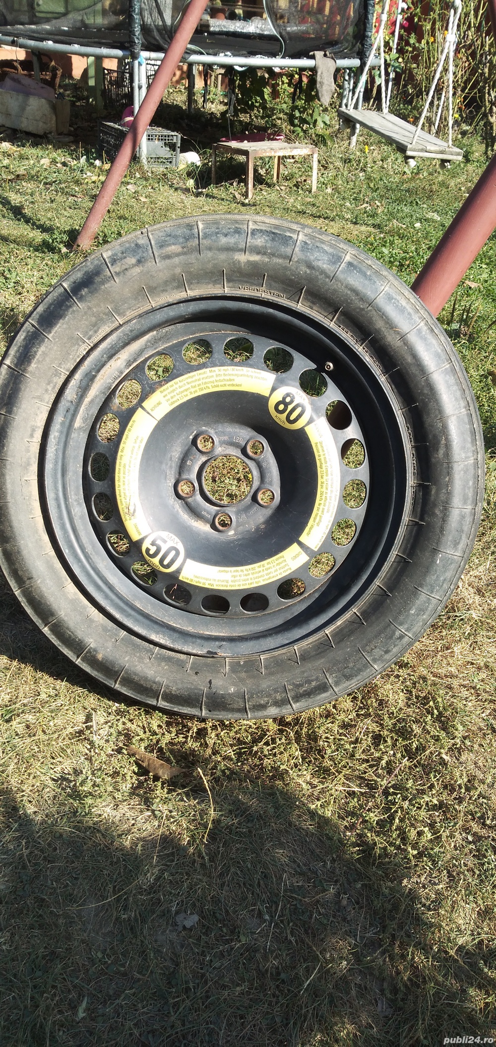 Roată de rezervă Audi A2 