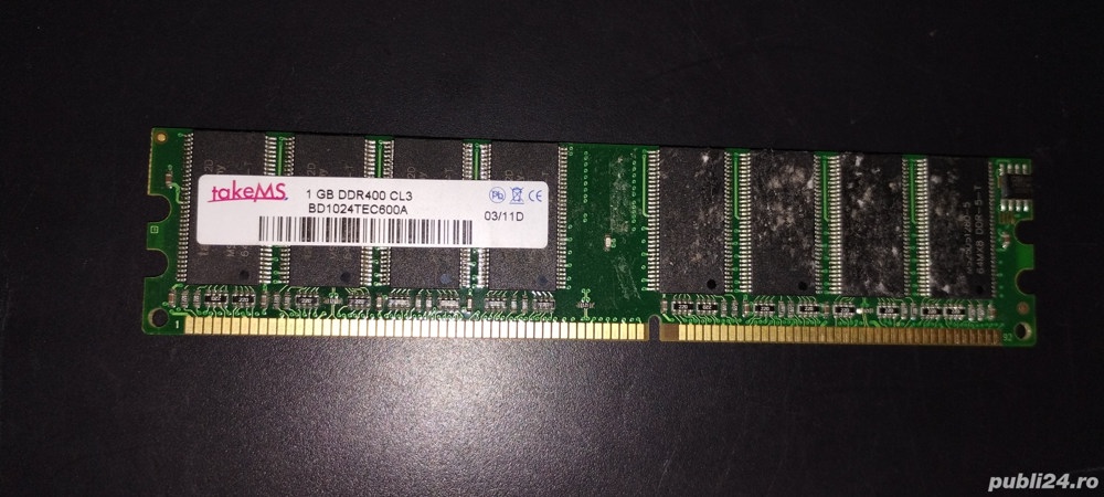 Memorie TakeMS 1GB DDR400