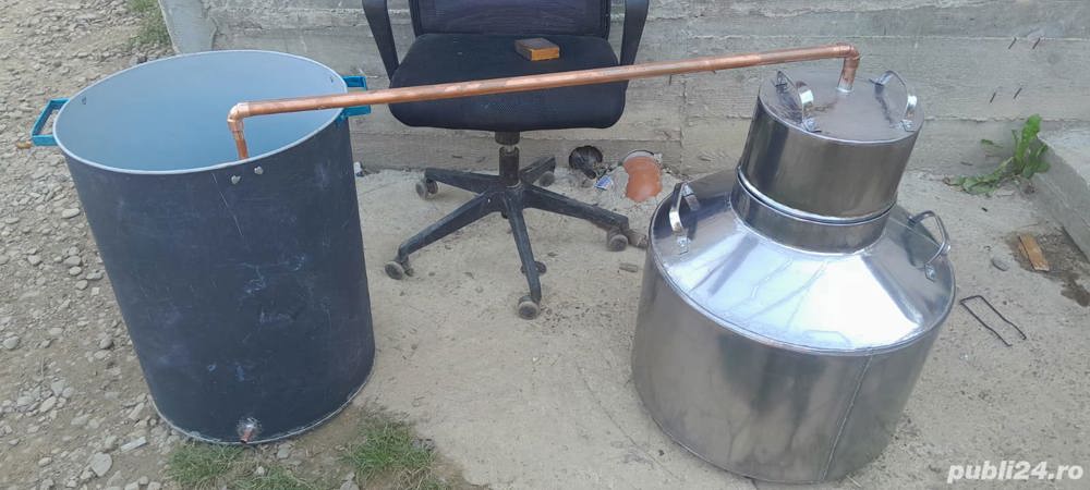 Cazane de țuică de inox sau de cupru 