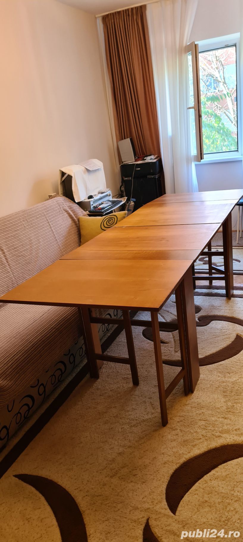 Masă pliantă de 12 persoane 