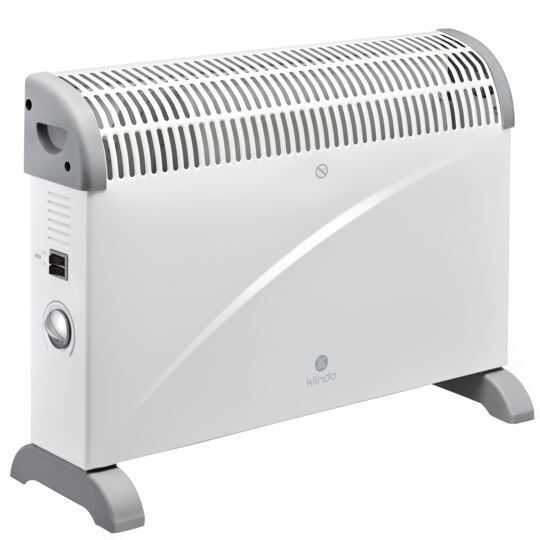 Convector Nou de 2000 W, Alb,Sigilat