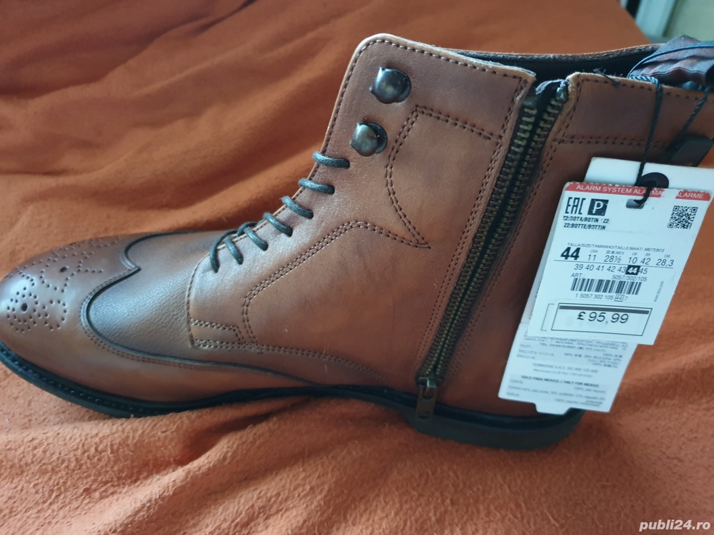 Ghete piele  ZARA  nr 44
