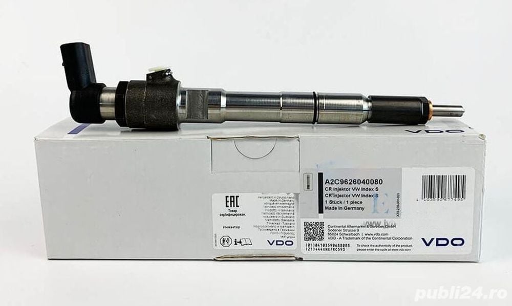 Vand set injectoare A2C9626040080 - CONTINENTAL VDO 1.6 TDI - Vw, Audi, Skoda, Seat