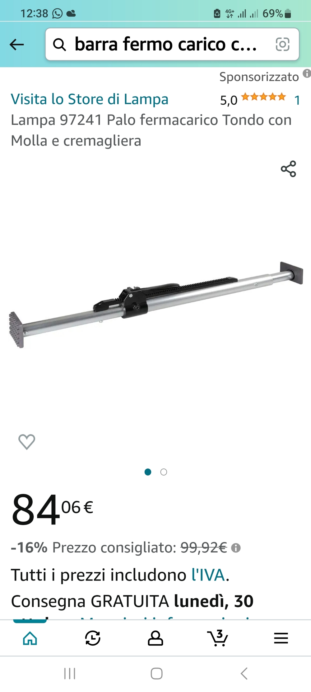 fermo carico camio frigo