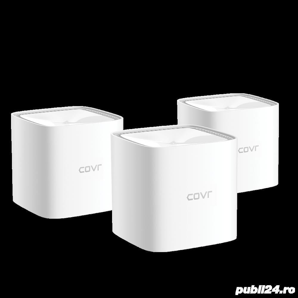 Vand Sistem Wireless Mesh D-LINK COVR-1103 AC1200, 3 Buc, NOU 249 Lei. - Culoare: Alb - Sistem wirel