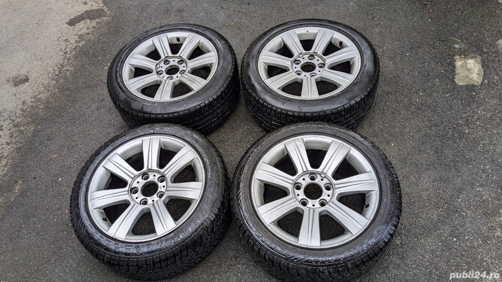 Roti 17x225x50 complete (jante + anvelope) iarna