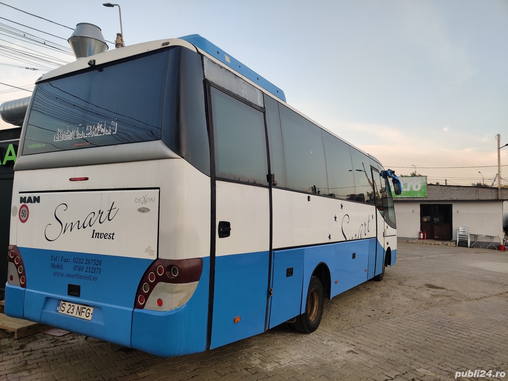 Vând autcar MAN 34 locuri