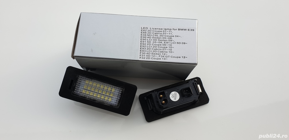 Lampi Numar LED BMW E39 E82 E88 E90 E91 E92 E93 E61 E60 E70 E71