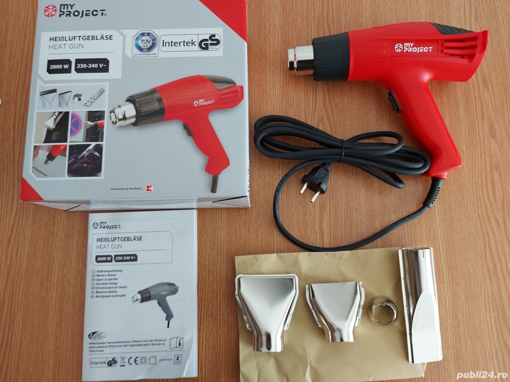 Pistol cu aer cald, putere 2000W